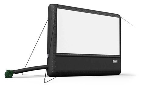 backyard movie screen